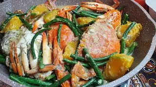 KUSINA NI BIBAY | Delicious Alimasag Sa Sitaw At Kalabasa Recipe Ideas