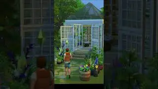 GREENHOUSE THE SIMS 4 #sims #sims4 #sims4build #sims4nocc #simsbuild #sims4shorts #sims4ideas