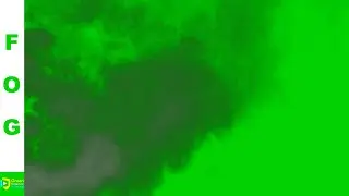 ♨️ Fog Green Screen | Green Screen Smoke | Green Screen Background (No Copyright)