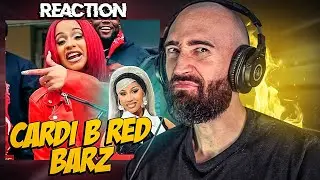 CARDI B - RED BARZ [FIRST TIME REACTION]