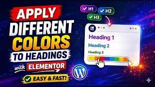How to Change Text Color for Specific Words in Elementor Free | Easy Tutorial