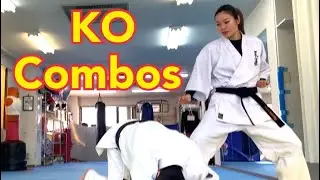 Karate Girl KO combinations 2 空手女子 KOコンビネーション②