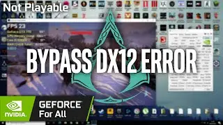 Assassin's Creed Valhalla Bypass DirectX12 / DX12 Error - Running Without GPU