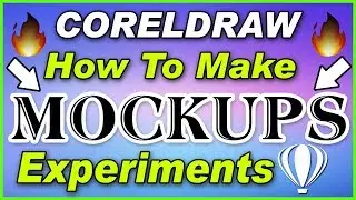 CorelDraw tutorial | How to make Mockups by Anas Computer & Graphics