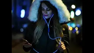 Светящиеся наушники Glow