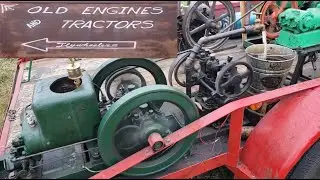 Amazing Antique Engines Running, Steampunk like Old Machines, Daytona
