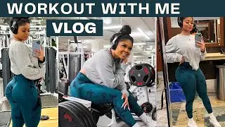 WORKOUT VLOG | TRAIN LEGS WITH ME AFTER TAKING TIME OFF