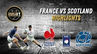 Rugby Six Nations 2023 - France vs Scotland | HIGHLIGHTS (2/26/2023) #rugby