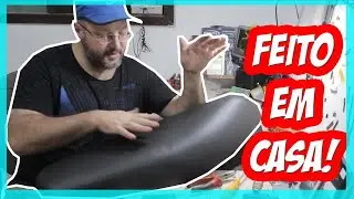 APRENDA COMO TROCAR EM CASA A CAPA DO BANCO DA MOTOCICLETA SEM GASTAR DINHEIRO - FAÇA VOCÊ MESMO