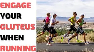 Engage your gluteus when running