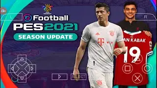 PES 2021 PPSSPP Camera PS4 Android Offline Update Transfer & Face HD Graphics [1GB]