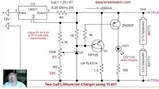 TL431 10-Volt Charger Short Version