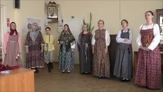 "Дуня шила, вашивала". Хороводная песня.