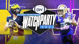 Michigan vs. Washington CFP National Championship 2024 LIVESTREAM