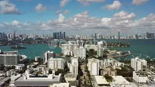 Beauty shots of Miami Beach aerial drone clips | Stock Footage - Envato elements