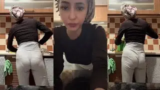 Karagül | Daracık Taytıyla Türbanlı Şov (Bigo Live Türk)