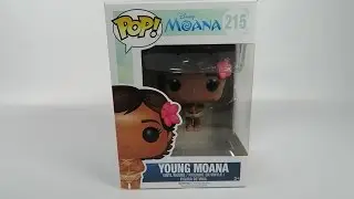 Funko Pop Vinyl Moana Young Moana (Standing) Unboxing