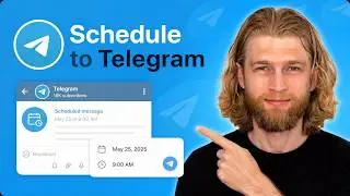 How to schedule posts to Telegram