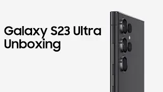 Phantom Black Galaxy S23 Ultra Unboxing & Accessories!