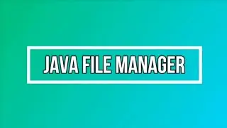 Java Document Manager With Source Code
