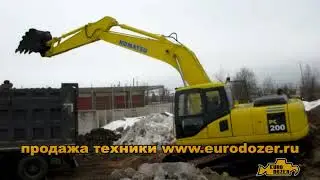 надежный и неприхотливый Komatsu 200 седьмая серия / Комацу 200-7