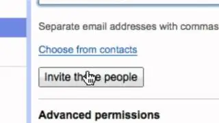 Share a Site in Google Sites