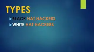 What does a hacker do: Introduction