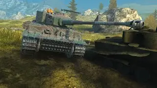 WoT Blitz | TIGER I 3K DAMAGE 4 KILLS #ACE MASTERY