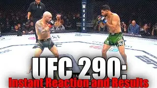 UFC 290: Reactions and Results