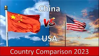 USA vs China Country Comparison 2023 | 🇺🇸 vs 🇨🇳