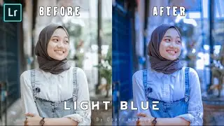 Tutorial Cara Membuat Filter Foto Light Blue Pakai Lightroom Mobile | Lightroom Mobile Tutorial