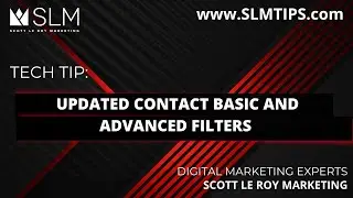Tech Tip: Contact Basic and Advanced Filters