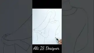 beautifull pencil drawing made by alii is designer