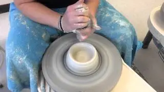 Pulling the wall of a cylinder and practicing directions
