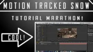 After Effects: Motion Tracked Snow Particles [TUTORIAL MARATHON) | Phil