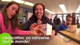 Je m'implique à l'École des Cascades
