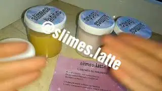 Слаймы от @slimes.latte