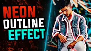 Neon Outline Glow Effcet Video Editing in Kinemaster || Neon Editing on Android