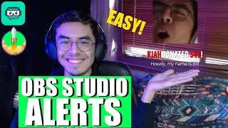 How to Add Custom Alerts in OBS Studio + Streamlabs for Twitch & YouTube! ✔️EASIEST METHOD✔️