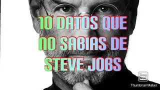 10 DATOS que NO SABIAS de STEVE JOBS🔥