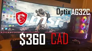 MSI Optix AG32C 165Hz Curved Gaming Monitor | 2020 Showcase
