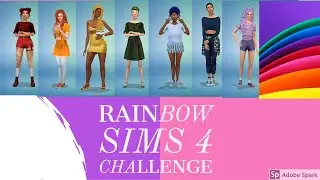 Rainbow Sims Challenge #1