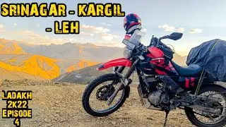 Ladakh 2K22 Episode 4 | Srinagar to leh on Xpulse 200 4v |Kargil War Memorial | Zojila Pass