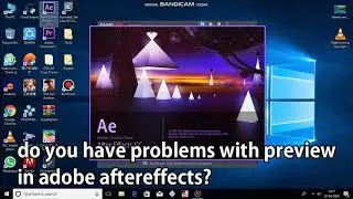 How to fix laggy preview in Adobe Aftereffects