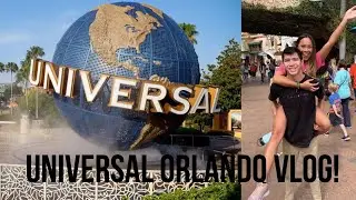 UNIVERSAL STUDIOS AND ISLANDS OF ADVENTURE ORLANDO VLOG
