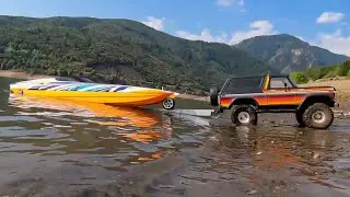 Pulling a Traxxas M41 | RC Boat Pulling