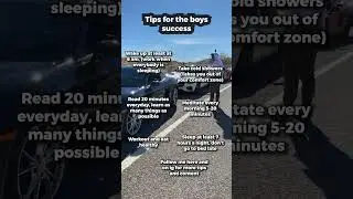 TIPS FOR BOYS SUCCESS #shorts