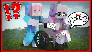 MOMON KECELAKAAN DAN MENGALAMI TULANG KAKI PATAH !! Feat @sapipurba Minecraft