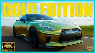 GOLD EDITION Nissan R35 GTR - Forza Horizon 4 | Gameplay (4K UHD 60FPS)