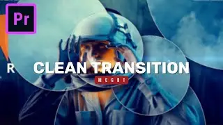FREE Clean Transition Template MOGRT for Adobe Premiere Pro + Tutorial